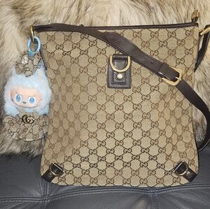 Gucci Abbey GG Crossbody w/ COA